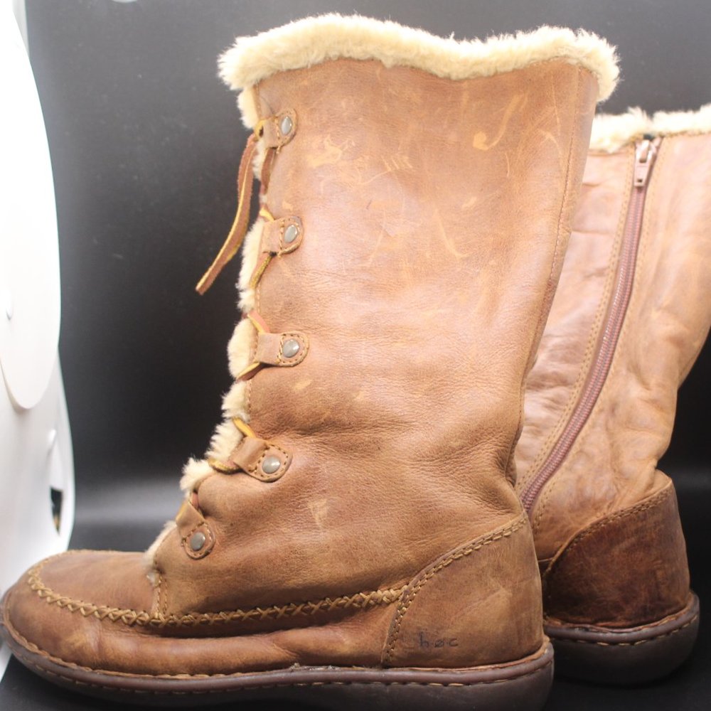 B O C Leather Boots - like new